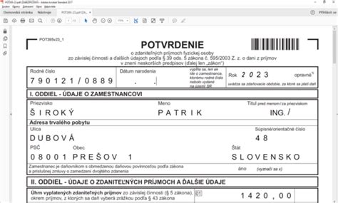 Ilustrácia elektronického receptu a potvrdenia o PN