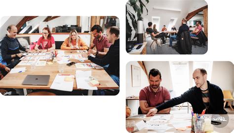 Ilustrácia skupiny ľudí na kariérnom workshope