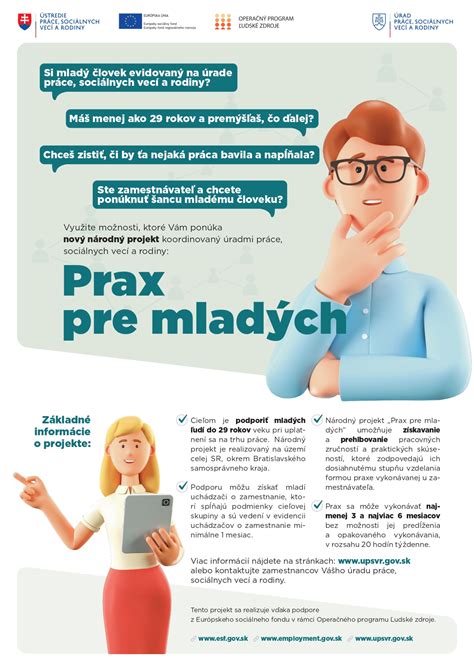 Infografika: Služby ÚPSVaR pre uchádzačov o zamestnanie