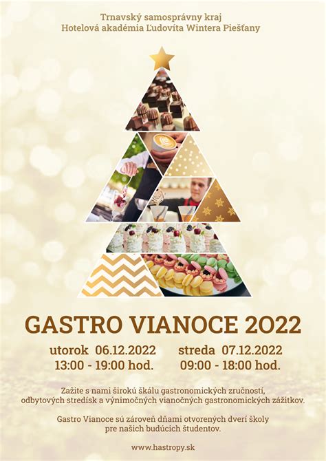 Gastro Vianoce na Hotelovej akadémii