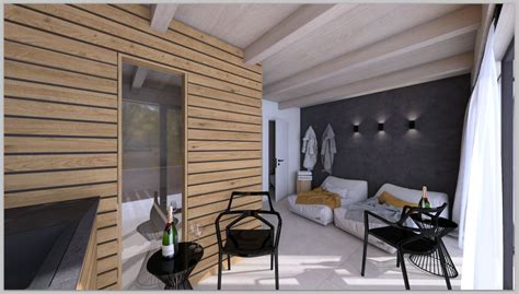 Interiér hospicu s pohodlnými izbami