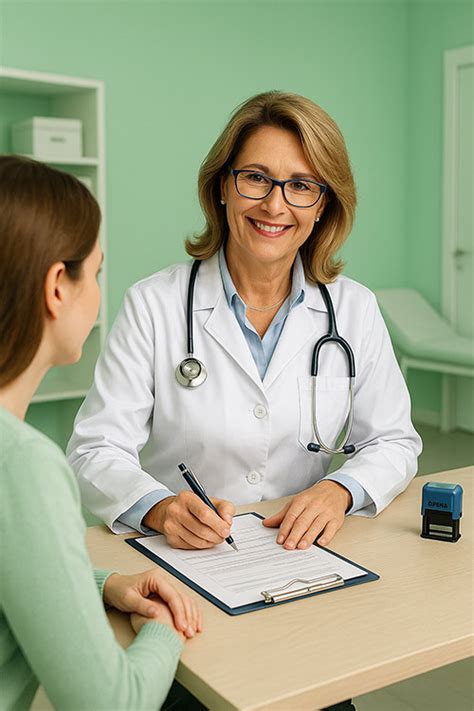 Ilustrácia lekárskeho vyšetrenia