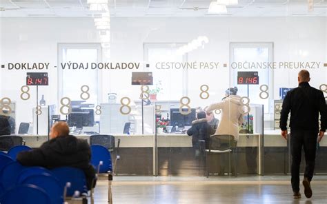 Interiér klientskeho centra Levoča