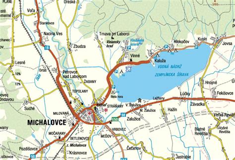 Mapa: Územná pôsobnosť ÚPSVaR Michalovce a okolie Sobraniec