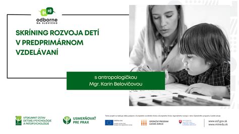 Bariéry vo vzdelávaní detí s MP