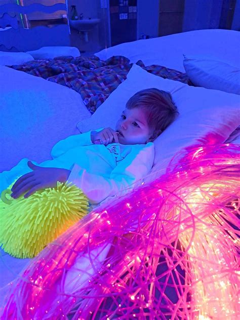 Snoezelen miestnosť a jej interaktívne prvky