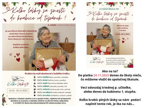 Charitatívna akcia - darovanie pre sociálne služby