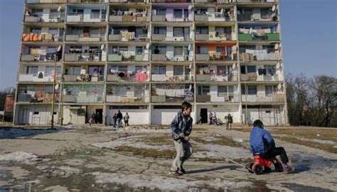 Fotografia: Luník IX, ukážka bytovej zástavby