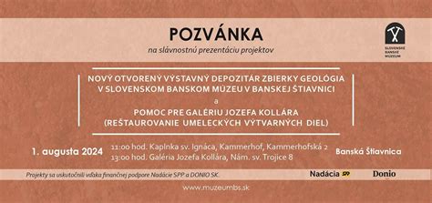 Zoznam podporených projektov MPSVR v Banskej Štiavnici