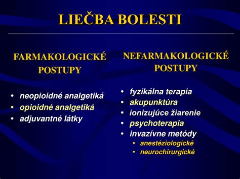 Nefarmakologické metódy liečby bolesti