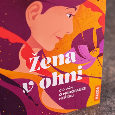 Ilustrácia ženy v menopauze s rôznymi myšlienkami a emóciami