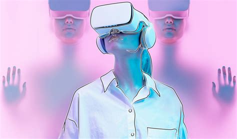 Zamestnanec relaxujúci v kancelárii s VR headsetom