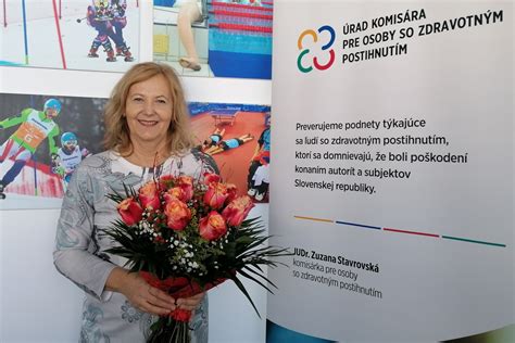 Komisárka pre osoby so zdravotným postihnutím Zuzana Stavrovská