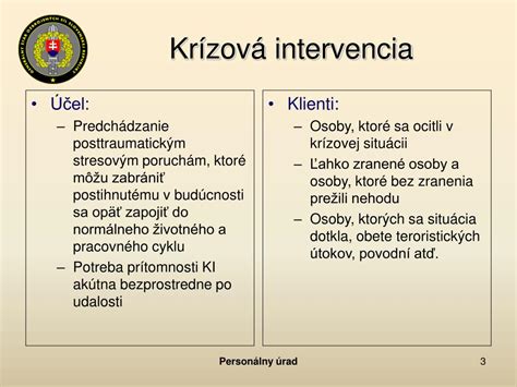 Krízová intervencia - symbolika