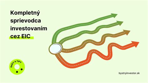 Infografika: Kľúčové výhody investovania cez EIC