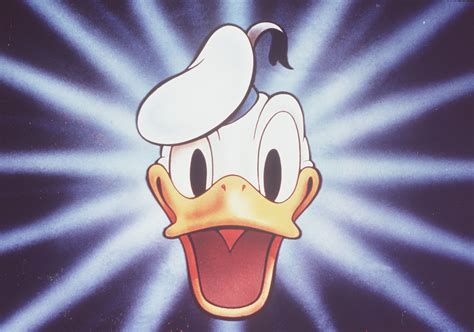 Káčer Donald v klasickom oblečení