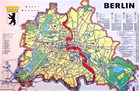 Mapa bezbariérového Berlína