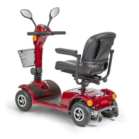 Odpružený štvorkolesový elektrický invalidný vozík Selvo 4250
