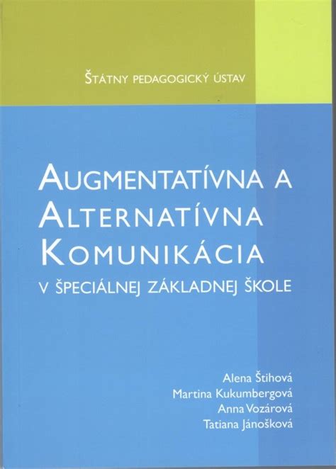 Systémy alternatívnej a augmentatívnej komunikácie