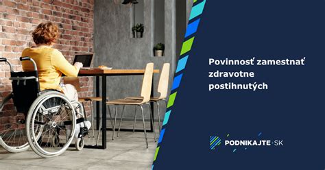 Infografika: Podpora zamestnávania zdravotne postihnutých