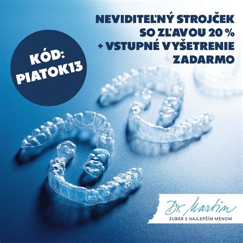 Systém neviditeľného strojčeka Invisalign