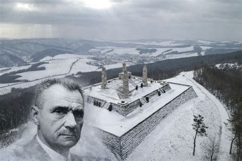 Nákres Mohyly M. R. Štefánika od Dušana Jurkoviča