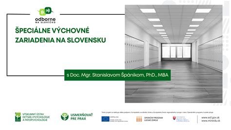 Špeciálne výchovné zariadenia a ich úlohy