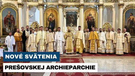 Mapa Prešovskej archieparchie