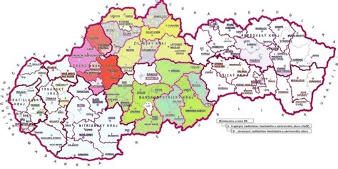Mapa okresu Rožňava
