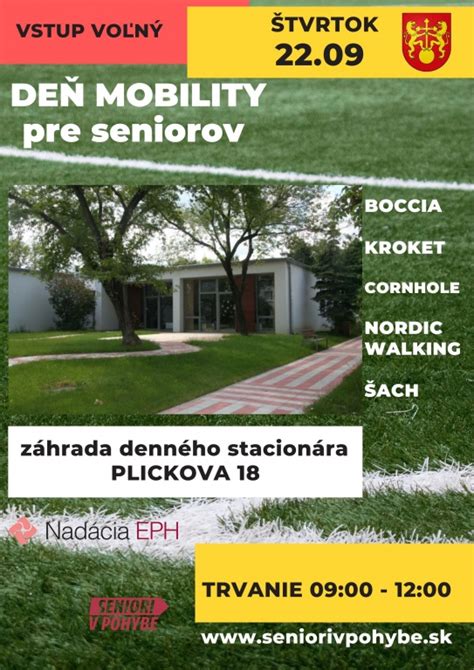 Interiér denného stacionára s aktivitami pre seniorov