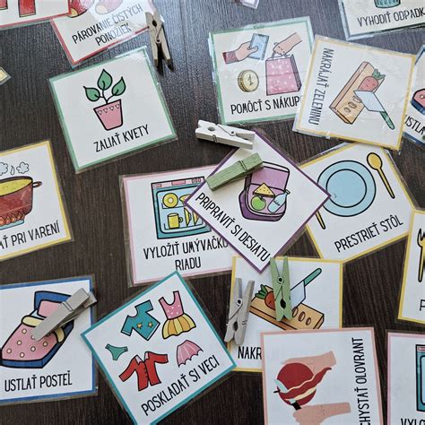 Ilustrácia: Osoba s postihnutím vykonáva domáce práce s pomocou