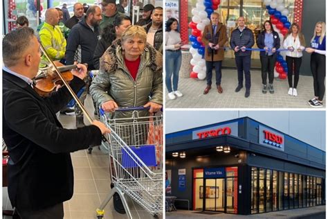 moderná predajňa Tesco na Slovensku