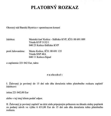 Platobný rozkaz