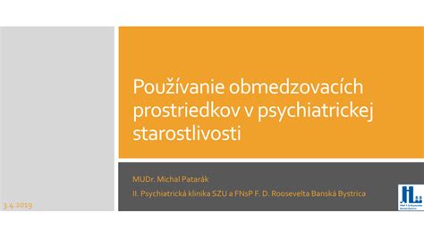 Ilustračná schéma psychiatrickej starostlivosti