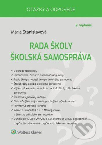 Rada školy a jej kompetencie