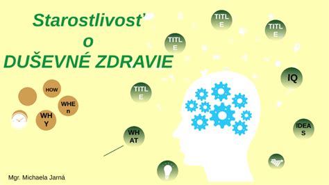 Starostlivosť o duševné zdravie