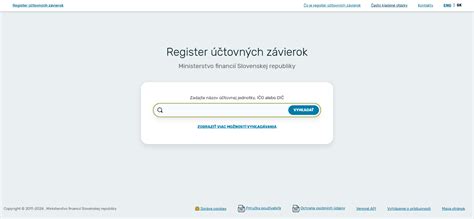 Ilustrácia k registru účtovných závierok