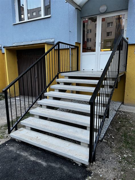 Schéma bezbariérových rámp a schodísk
