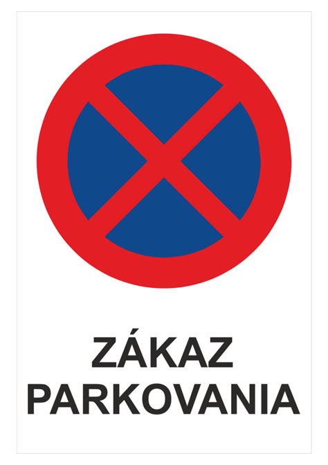 Zákaz parkovania pre invalidov