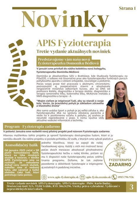 Fyzioterapia a jej prínosy