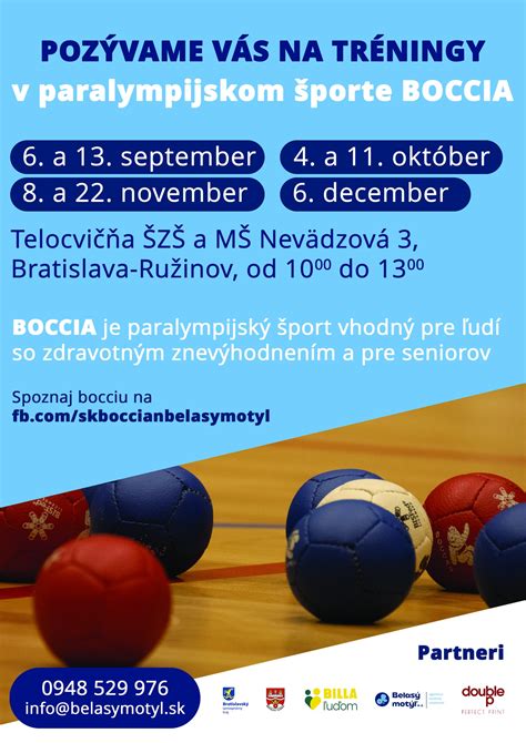 príklad športového náčinia pre bocciu