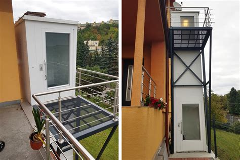 Domáci výťah v modernom interiéri