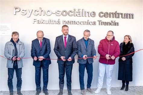 Vonkajší pohľad na Psychosociálne centrum vo Fakultnej nemocnici v Trenčíne