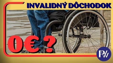Osoba s invalidným vozíkom a symbol invalidného dôchodku