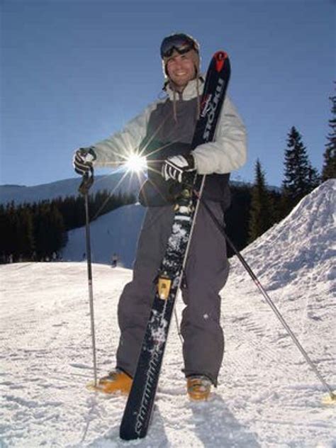 Marián Ligda na monolyži