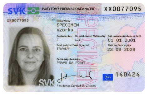 Preukaz povolenia na pobyt s elektronickým čipom