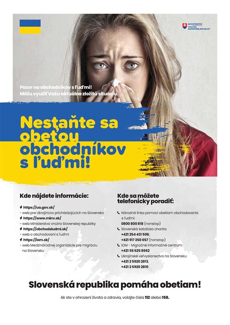 Fotografia: Podpory pre obete obchodovania s ľuďmi