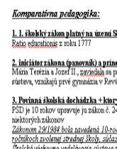 Komparatívna pedagogika