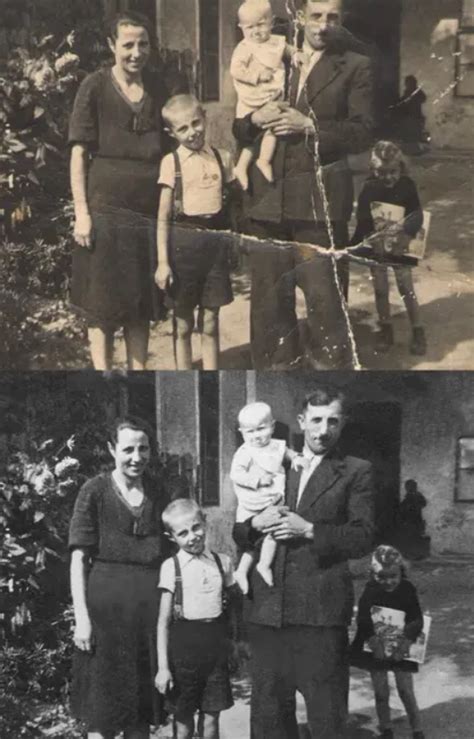 Senior s demenciou pri prezeraní starých fotografií