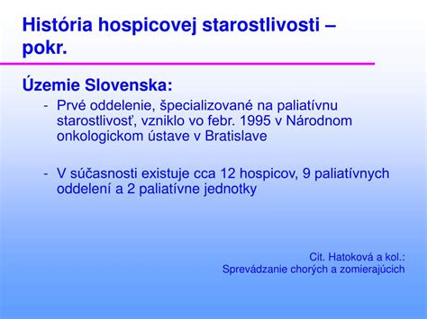 Cicely Saundersová a história hospicov